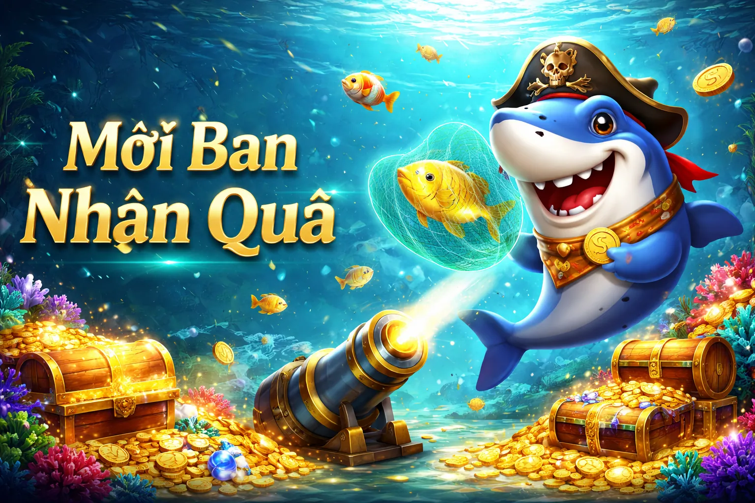 Hình ảnh chính trò chơi Bắn Cá ga cam67