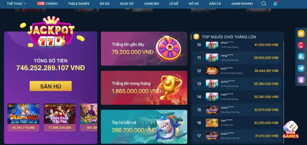 Các tính năng nổi bật của ứng dụng game bài đổi thưởng